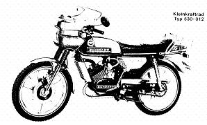 Zndapp-Richtzeiten Typ 530 KS 50 WK TT